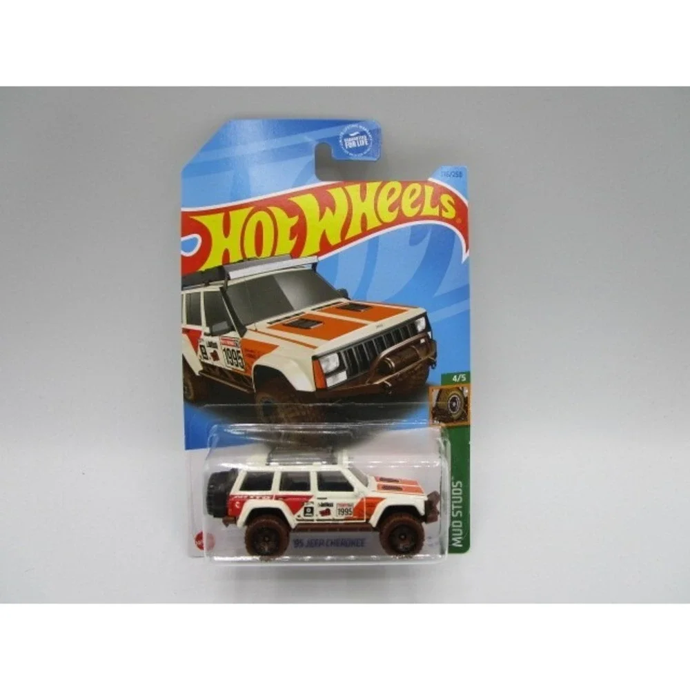 2023 Hot Wheels 95 Jeep Cherokee Treasure Hunt 1:64 Diecast Car Mud Studs